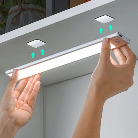 Luz LED Inalámbrica Recargable con Sensor de Movimiento