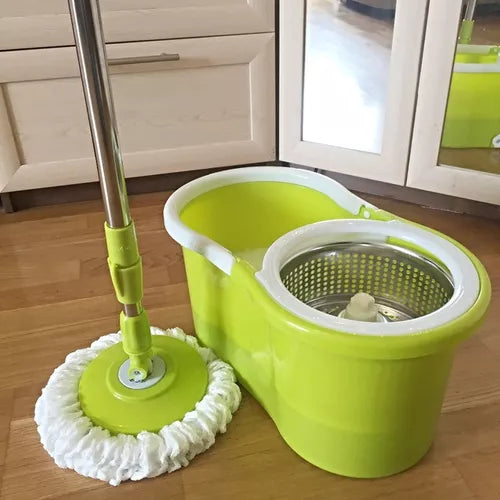 Trapero Sistema de Cubo Giratorio Mop360 para Limpieza del Hogar